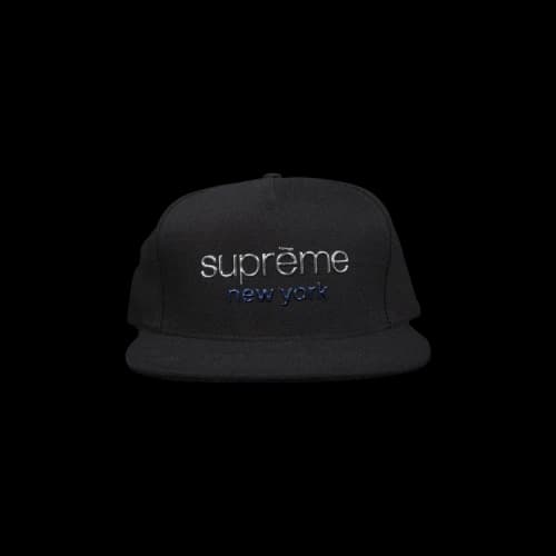 Supreme Chrome Classic Logo 5 Panel 'Black'