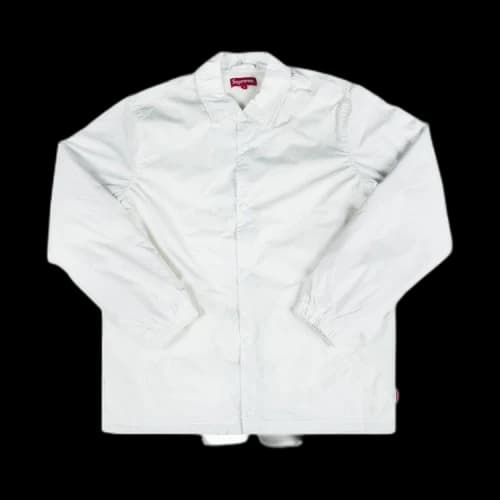Supreme Old English Coaches Jacket 'White'