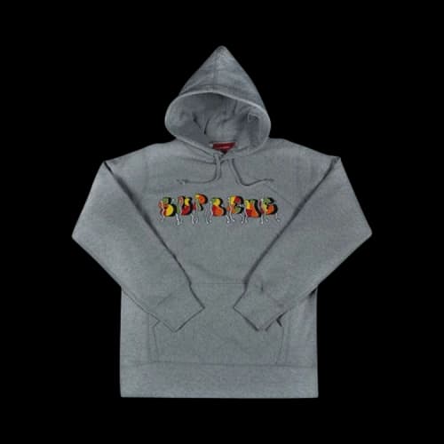 Supreme Blade Whole Car Hooded Sweatshirt 'Grey'