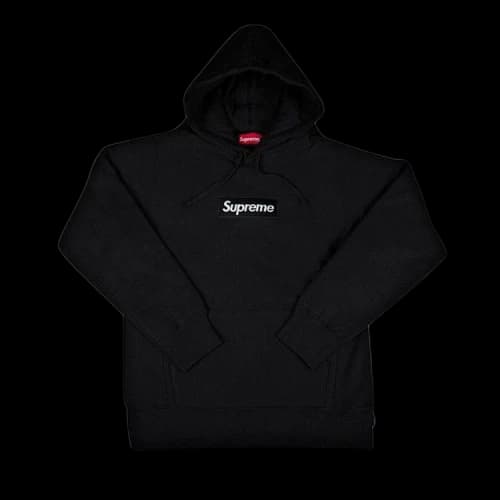 Supreme Box Logo Hooded Sweatshirt 'Black'