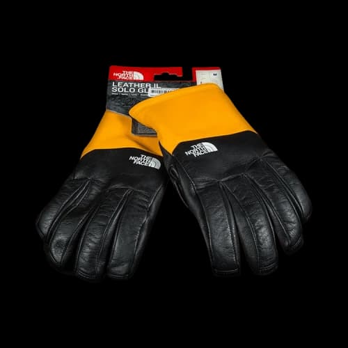 Supreme x The North Face Leather Gloves 'Yellow'