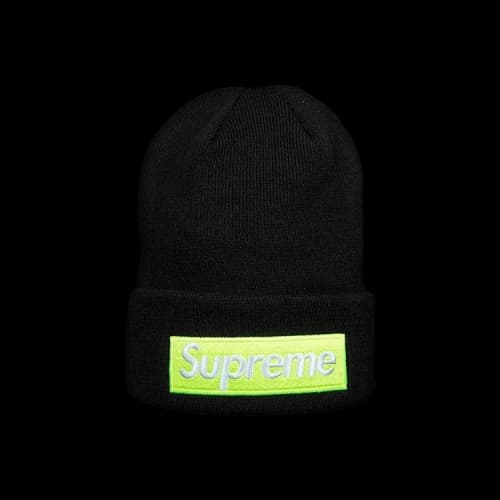 Supreme New Era Box Logo Beanie 'Black'
