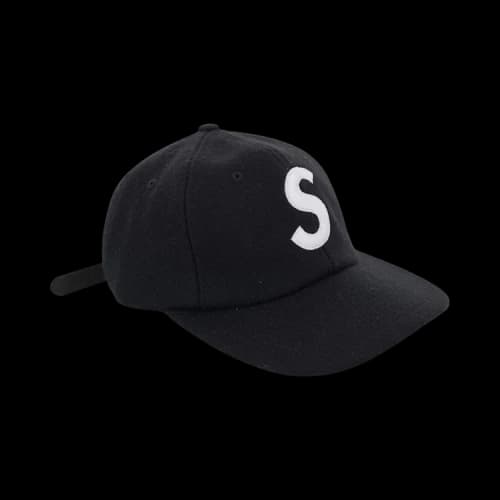 Supreme Wool S Logo 6-Panel 'Black'
