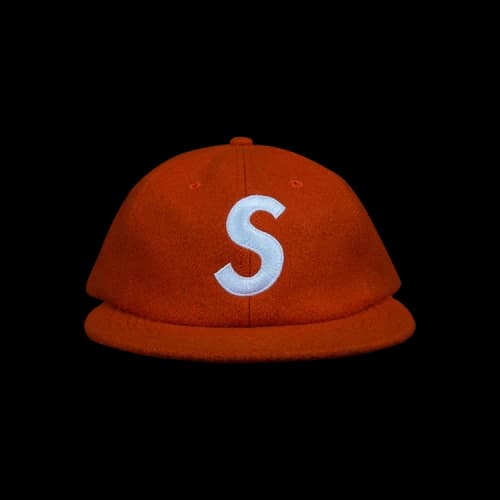 Supreme Wool S-Logo 6-Panel 'Orange'
