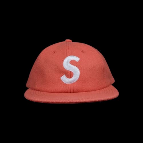 Supreme Wool S-Logo 6-Panel 'Pink'