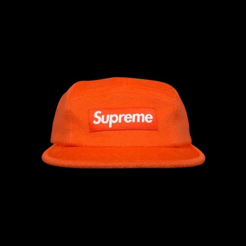Supreme Wool Camp Cap 'Orange'
