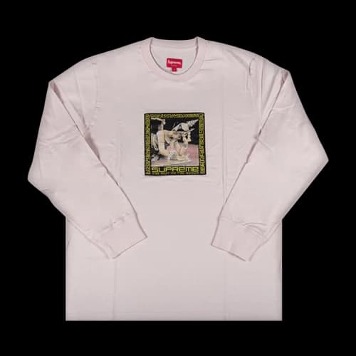 Supreme Best In the World Long-Sleeve Tee 'Dusty Pink'