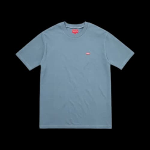 Supreme Small Box Pique Tee 'Slate'