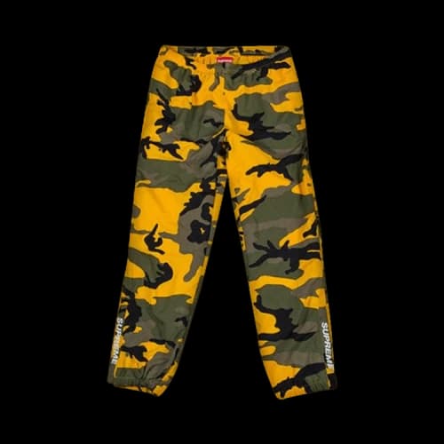 Supreme Warm Up Pant 'Yellow'