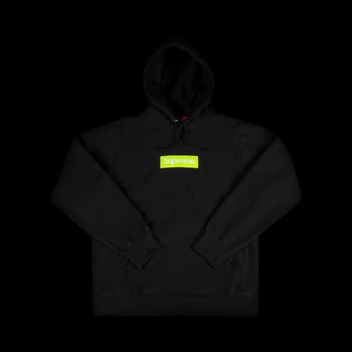 Supreme Box Logo Hooded Sweatshirt 'Black'