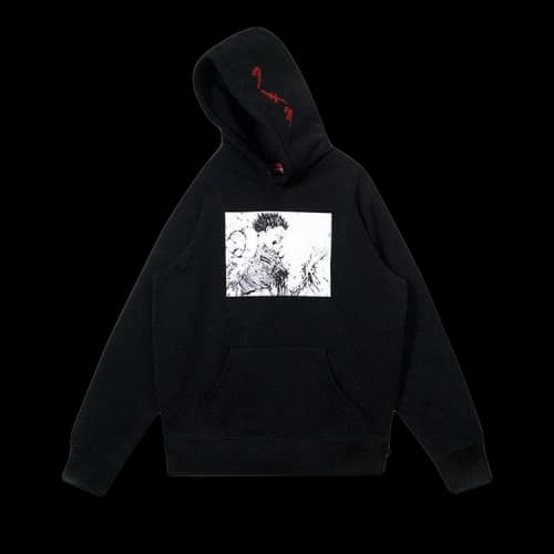Supreme Akira Arm Hooded Sweatshirt 'Black'