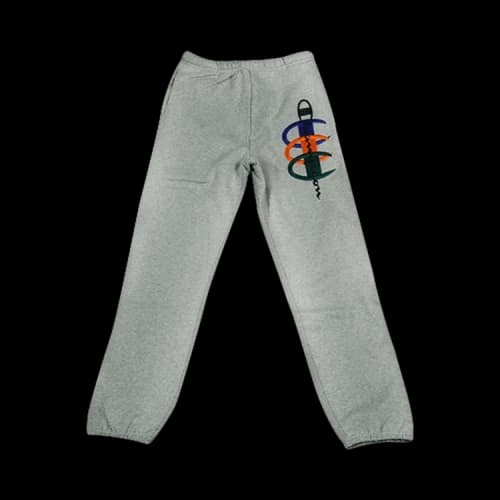 Supreme x Champion Stacked C Sweatpant 'Grey'