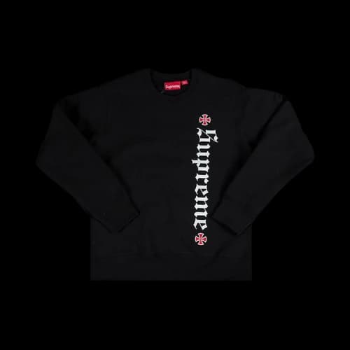 Supreme x Independent Fuck The Rest Crewneck 'Black'