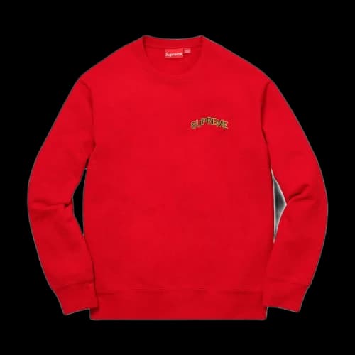 Supreme Step Arc Crewneck 'Red'