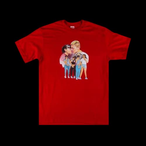 Supreme Kiss T-Shirt 'Red'