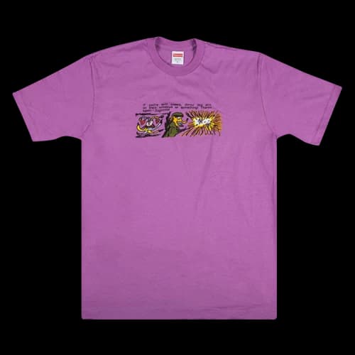 Supreme Dog Shit Tee 'Light Purple'