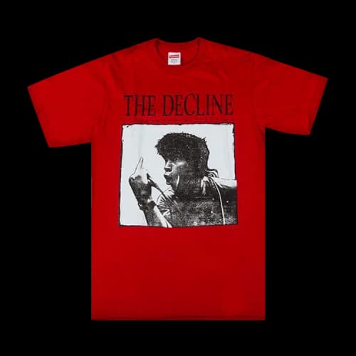 Supreme Decline Of Western Civilizations Tee 'Red'