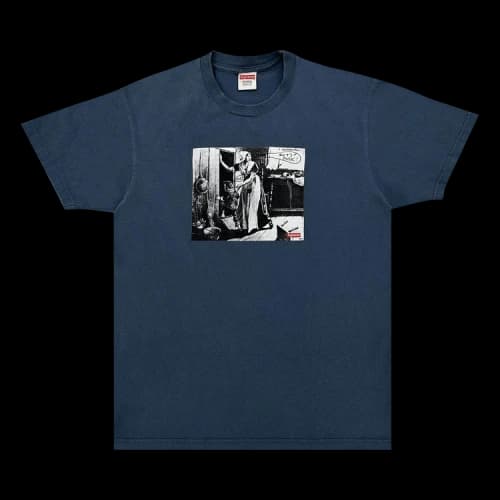 Supreme Mike Kelley Hiding From Indians Tee 'Blue'