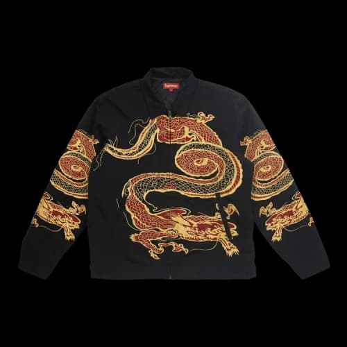 Supreme Dragon Work Jacket 'Black'