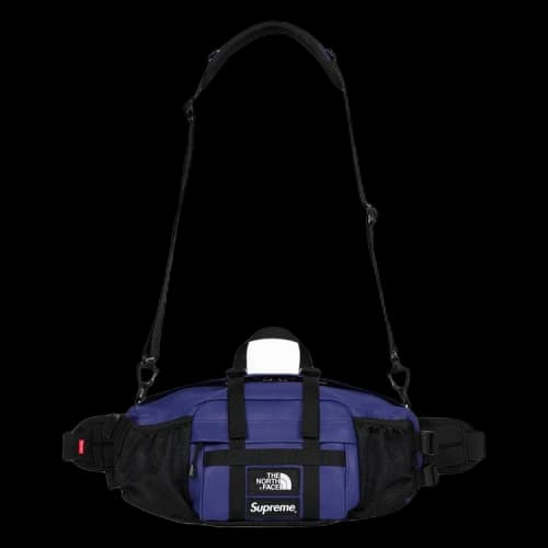 Supreme x The North Face Leather Mountain Waist Bag 'Royal'
