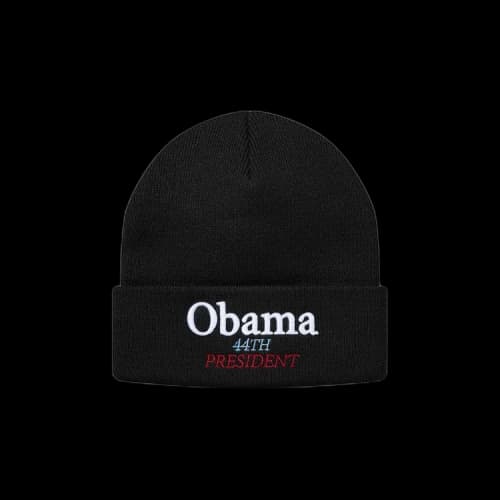 Supreme Obama Beanie 'Black'