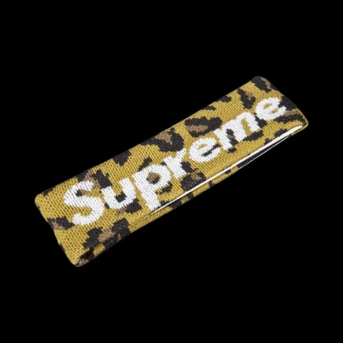 Supreme x New Era Big Logo Headband 'Leopard'