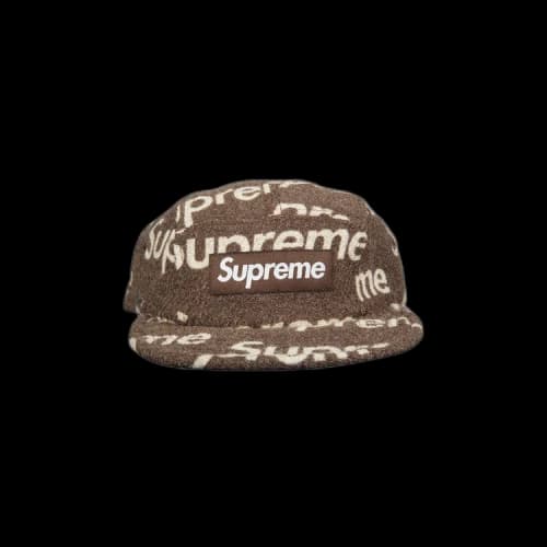 Supreme Harris Tweed Camp Cap 'Brown'