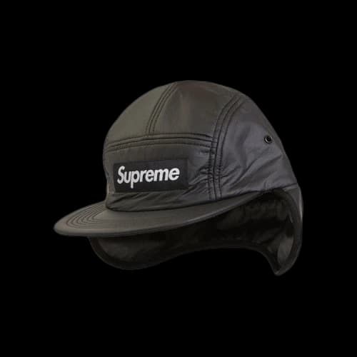 Supreme x PrimaLoft Earflap Camp Cap 'Black'