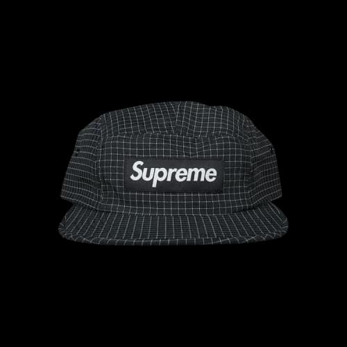 Supreme Reflective Ripstop Camp Cap 'Black'