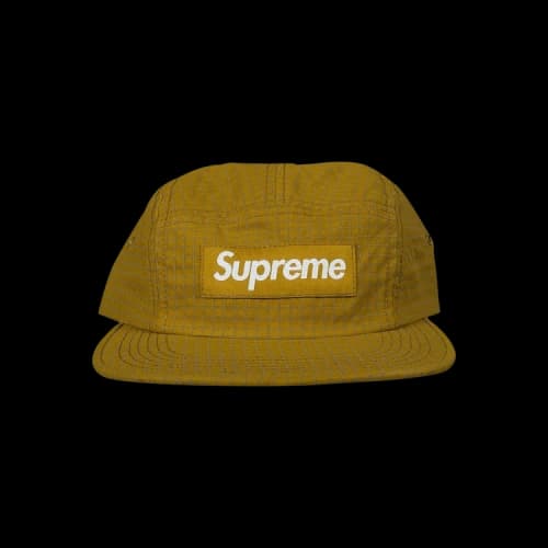 Supreme Reflective Ripstop Camp Cap 'Gold'