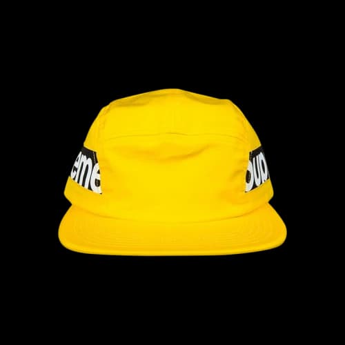 Supreme Side Panel Camp Cap 'Gold'