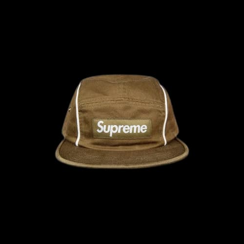 Supreme Piping Camp Cap 'Moss'
