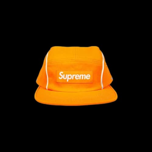 Supreme Piping Camp Cap 'Orange'