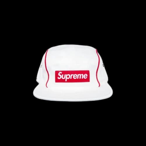 Supreme Piping Camp Cap 'White'