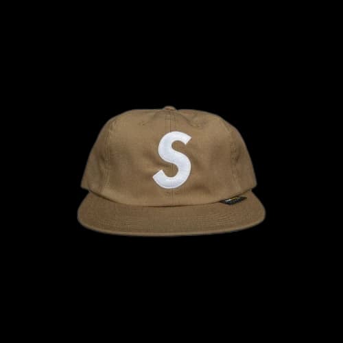 Supreme Cordura S Logo 6 Panel Cap 'Sand'