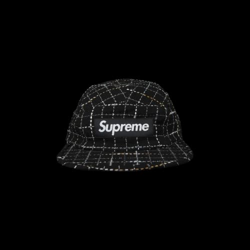Supreme Boucle Camp Cap 'Black'