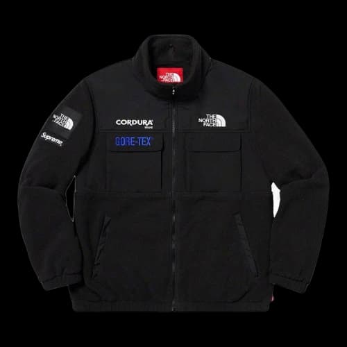 Supreme x The North Face Expedition Fleece Jacket 'Black'