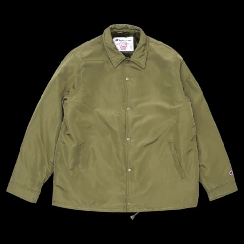 Supreme x Champion Label Coaches Jacket 'Olive'