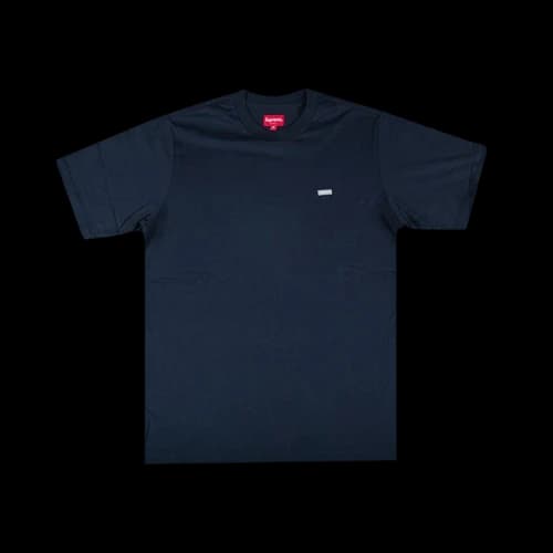 Supreme Reflective Small Box T-Shirt 'Navy'