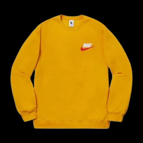 Supreme x Nike Crewneck 'Mustard'