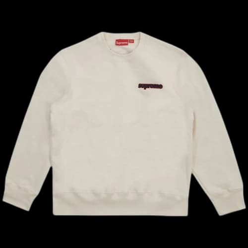 Supreme Connect Crewneck Sweatshirt 'Natural'