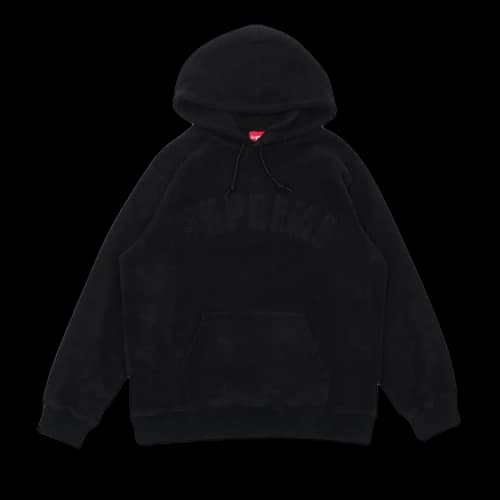 Supreme x Polartec Hooded Sweatshirt 'Black'