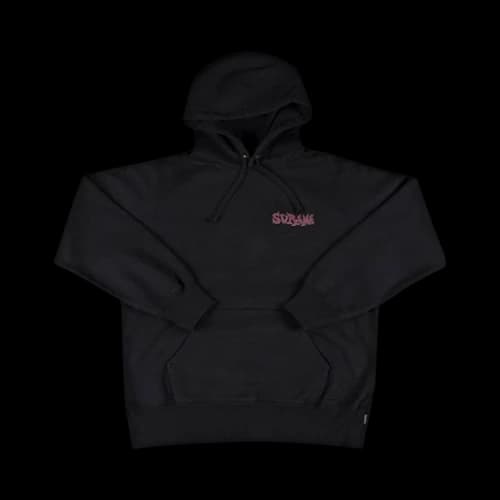 Supreme Portrait Hooded Sweatshirt 'Black'