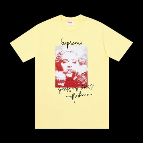 Supreme Madonna Tee 'Yellow'