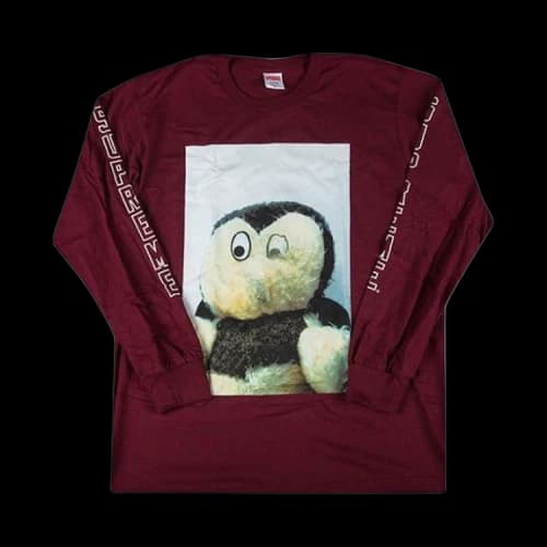 Supreme x Mike Kelley Ahh...Youth! Long-Sleeve Tee 'Burgundy'