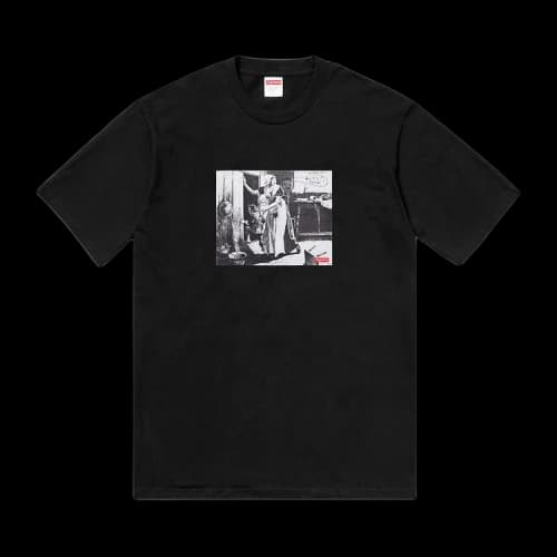 Supreme x Mike Kelley Hiding From Indians Tee 'Black'