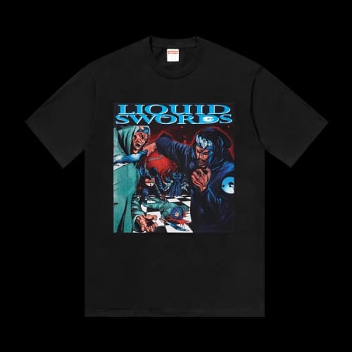 Supreme Liquid Swords T-Shirt 'Black'