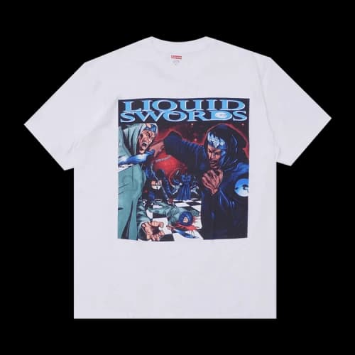 Supreme Liquid Swords Tee 'White'