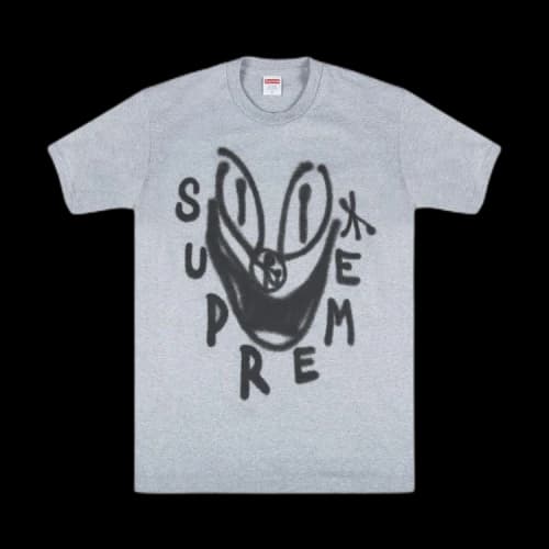 Supreme Smile T-Shirt 'Grey'