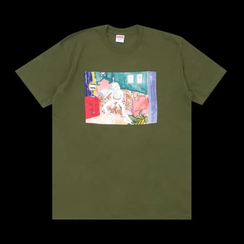Supreme Bedroom Tee 'Olive'